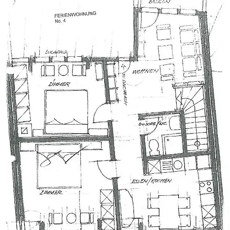 Chasa Brunold 3-zimmer-dachwohnung * 施库尔